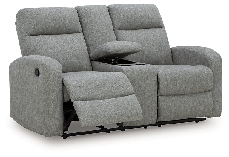 Gauntlet DBL Rec Loveseat w/Console