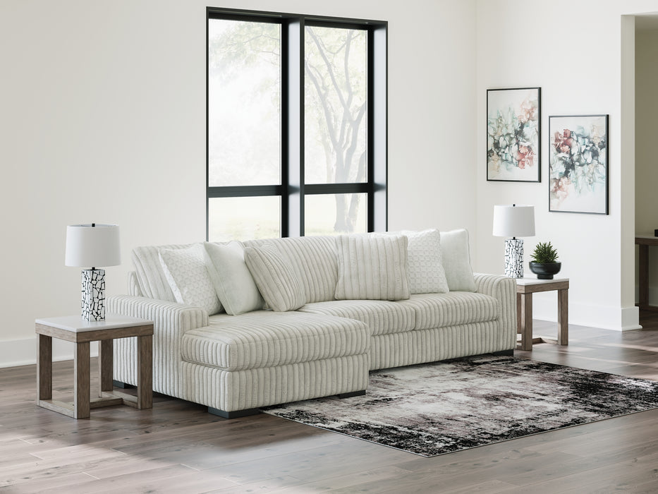 Stupendous 2-Piece Sectional with Chaise